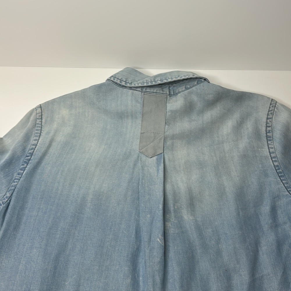 Anthropologie Holding Horses Chambray Button Down Shirt - Picture 6 of 12